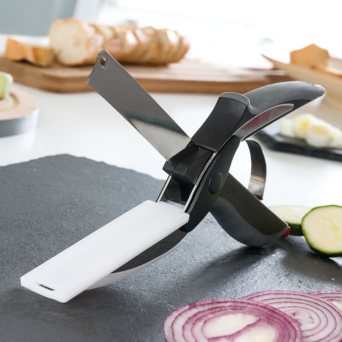 Coltello-Forbice 2 in 1 – Taglia Tutto in Cucina