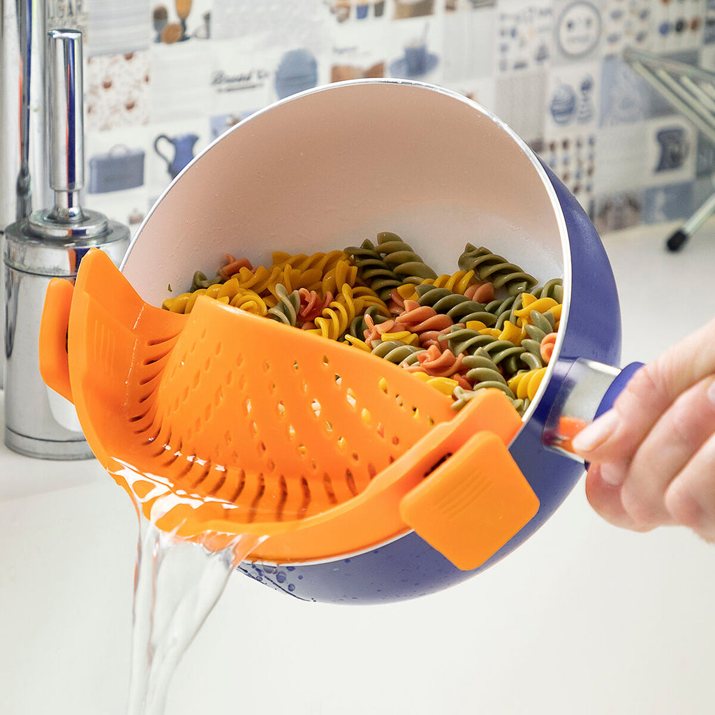 Scolapasta Magico Universale - Colino in Silicone Antigoccia