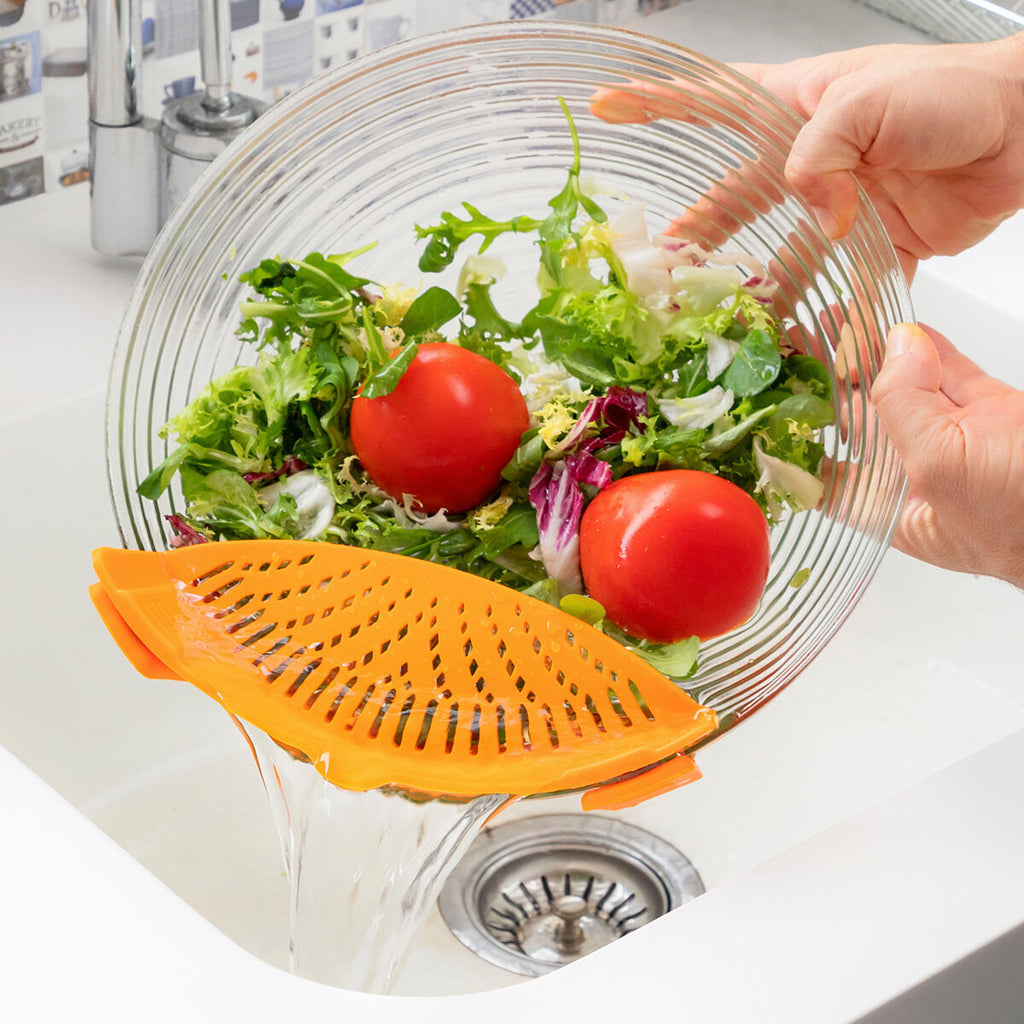 Scolapasta Magico Universale - Colino in Silicone Antigoccia
