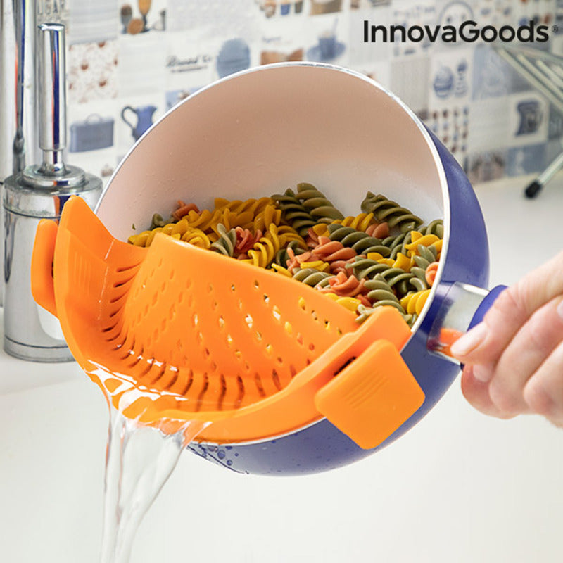 Scolapasta Magico Universale - Colino in Silicone Antigoccia