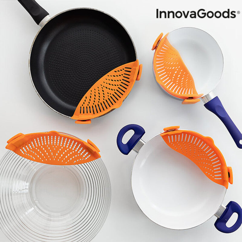 Scolapasta Magico Universale - Colino in Silicone Antigoccia